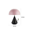 Iron Macaron Mushroom Table Lamp