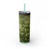 Skinny Tumbler with Straw – 20 oz Stainless Steel Cup