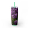 Skinny Tumbler with Straw – 20 oz Stainless Steel Cup