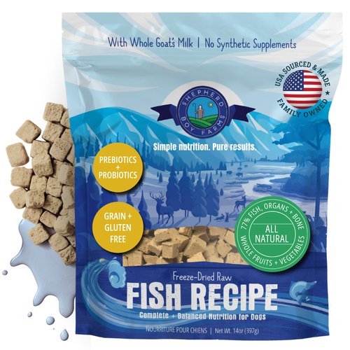 Freeze Dried Fish Medley Recipe for Dogs