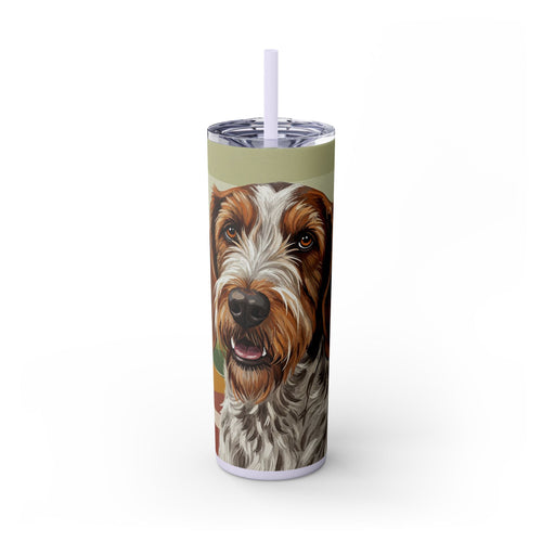 Skinny Tumbler with Straw – 20 oz Stainless Steel Cup