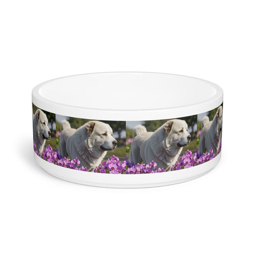 Ceramic Pet Bowl – 16 oz Dog Feeding Bowl
