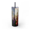 Skinny Tumbler with Straw – 20 oz Stainless Steel Cup