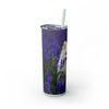 Skinny Tumbler with Straw – 20 oz Stainless Steel Cup