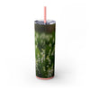 Skinny Tumbler with Straw – 20 oz Stainless Steel Cup