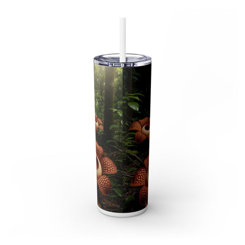 Skinny Tumbler with Straw – 20 oz Stainless Steel Cup