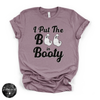 Boo in Booty Tee | Funny Pirate Ghost Halloween Graphic T-Shirt