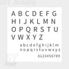 Personalized Custom 316L Stainless Steel Jewelry, English Alphabet Name Anklet