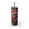 Skinny Tumbler with Straw – 20 oz Stainless Steel Cup