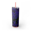 Skinny Tumbler with Straw – 20 oz Stainless Steel Cup