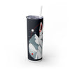 Skinny Tumbler with Straw – 20 oz Stainless Steel Cup