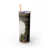 Skinny Tumbler with Straw – 20 oz Stainless Steel Cup