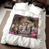 Sweatshirt Blanket – Plush Fleece Throw, 2 Size Options