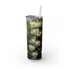 Skinny Tumbler with Straw – 20 oz Stainless Steel Cup