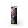 Skinny Tumbler with Straw – 20 oz Stainless Steel Cup