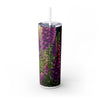 Skinny Tumbler with Straw – 20 oz Stainless Steel Cup