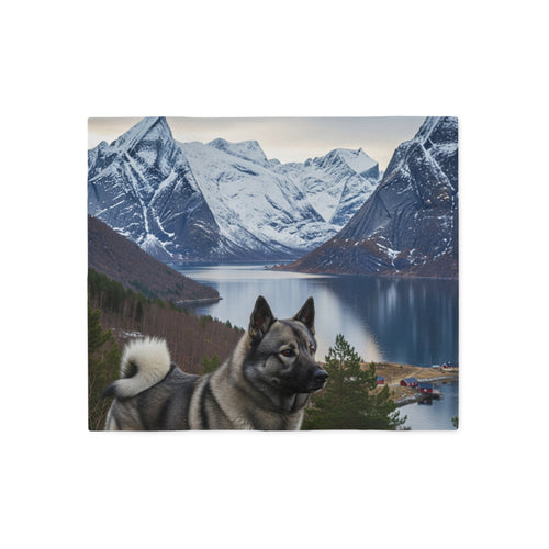 Norwegian Elkhound Blanket
