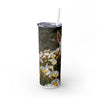 Skinny Tumbler with Straw – 20 oz Stainless Steel Cup