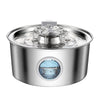 Stainless Steel Smart Pet Water Dispenser with Automatic Circulation and Filtration, Large Capacity Feeder for Cats and Dogs