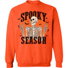 Spooky Season Retro Skull Smiley Face Halloween Shirt, Trendy Halloween Shirt 776V2
