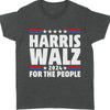Harris Walz For The People | Kamala Harris 2024 Shirt | Tim Walz Shirt | Democrat Shirt Dark T1251 - KH2