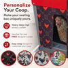 RentACoop Roll-Out Reversible Chicken Nesting Box Suite – 3 compartment