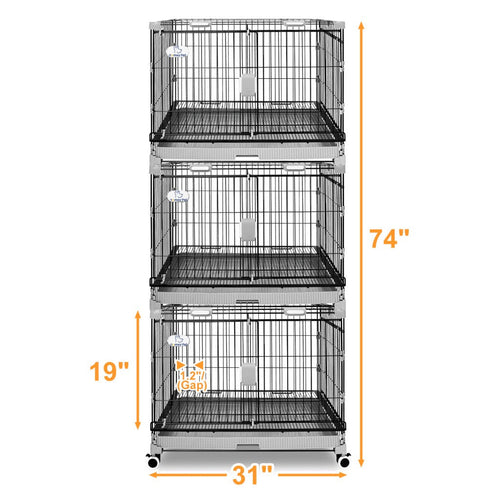 24-30 Black Metal Wire Dog Crate LS-2N01/LS-2.5N01