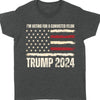 I'm Voting For A Convicted Felon Unisex Shirt | Trump 2024 Shirt | I'm Voting For The Felon Shirt | Shirt Dark C1057 - GOP