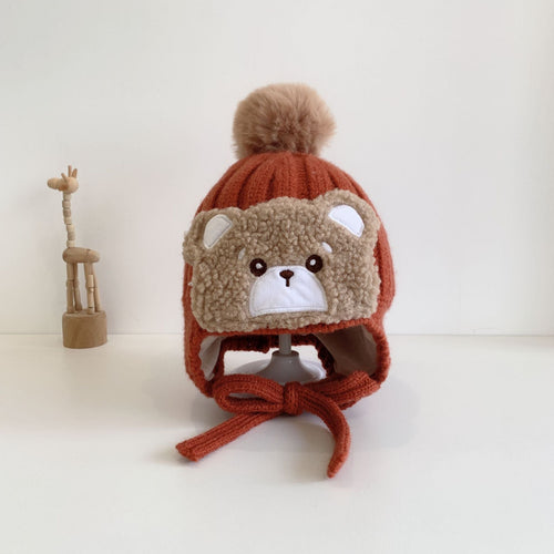 Winter Warm Children's Knitted Woolen Cap