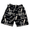 Summer Beach Pants Men's Loose Casual Fifth Pants Ice Silk High Elasticity Quick-drying
