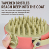 Shampoo Dispensing Pet Bath Brush for Dogs and Cats