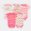 Fashionable Personality Baby Bronzing Printed Jumpsuit