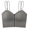 Fashion Zipper With Beautiful Back Suspender Vest