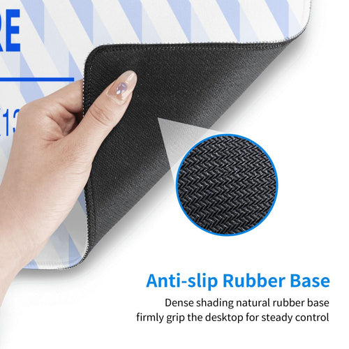 Create your own 12x31.5in Horizontal Oversized Rubber Keyboard Pad