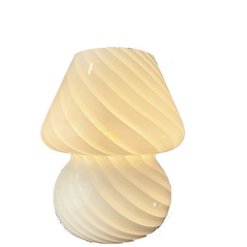 Bedside Lamp Nordic Style Glass Table Lamp Retro Bedroom Lamp
