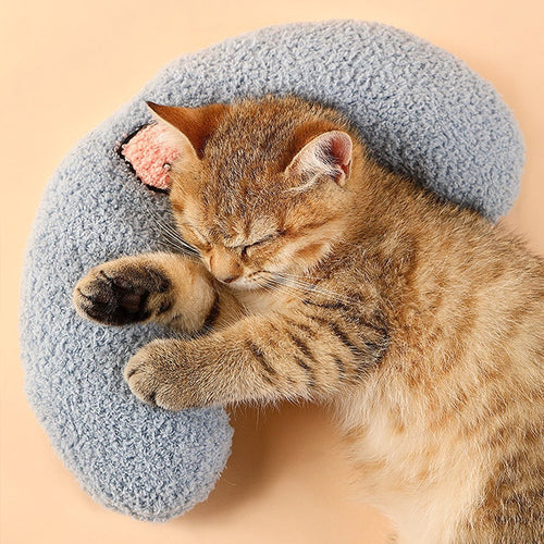 Moon Shape Pet Sleeping Pillow