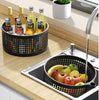 360 Degree Rotating Kitchen Multifunctional Round Vegetable Shelf