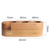Solid Wood Coffee Press Powder Seat Filling And Pressing Base Handle Support Frame
