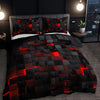 Abstract Grid Series Quilt Cover Digital Printing Bedding