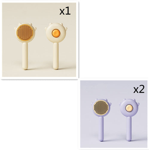 Cat Comb Massager One Tap Fur Punch Out Feature