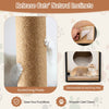 Modern Cat End Table with Scratching Post