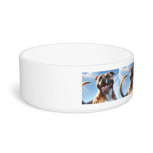 Ceramic Pet Bowl – 16 oz Dog Feeding Bowl
