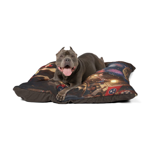 Tennessee Statehood Celebration Dog Bed