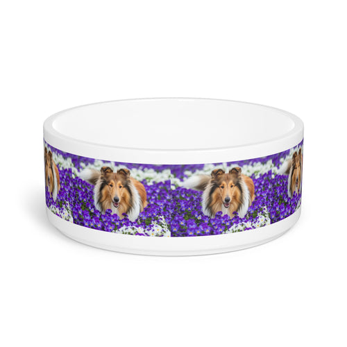 Ceramic Pet Bowl – 16 oz Dog Feeding Bowl