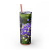 Skinny Tumbler with Straw – 20 oz Stainless Steel Cup