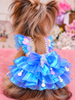 Handmade Mermaid Pet Dress with Matching Hair Bow