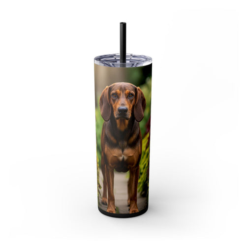 Skinny Tumbler with Straw – 20 oz Stainless Steel Cup