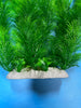 Artificial Aquarium Plant for Fish Tanks, LARGE aquarium plastic plant, 21 TALL
