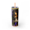 Skinny Tumbler with Straw – 20 oz Stainless Steel Cup