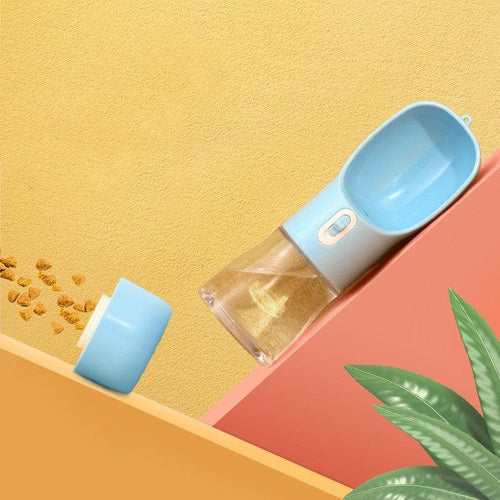 2-in-1 Pet Travel Water Bottle
